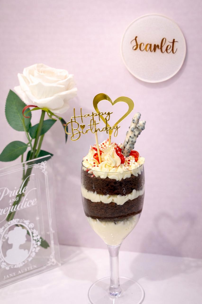 Wine Glass Celebration Cake