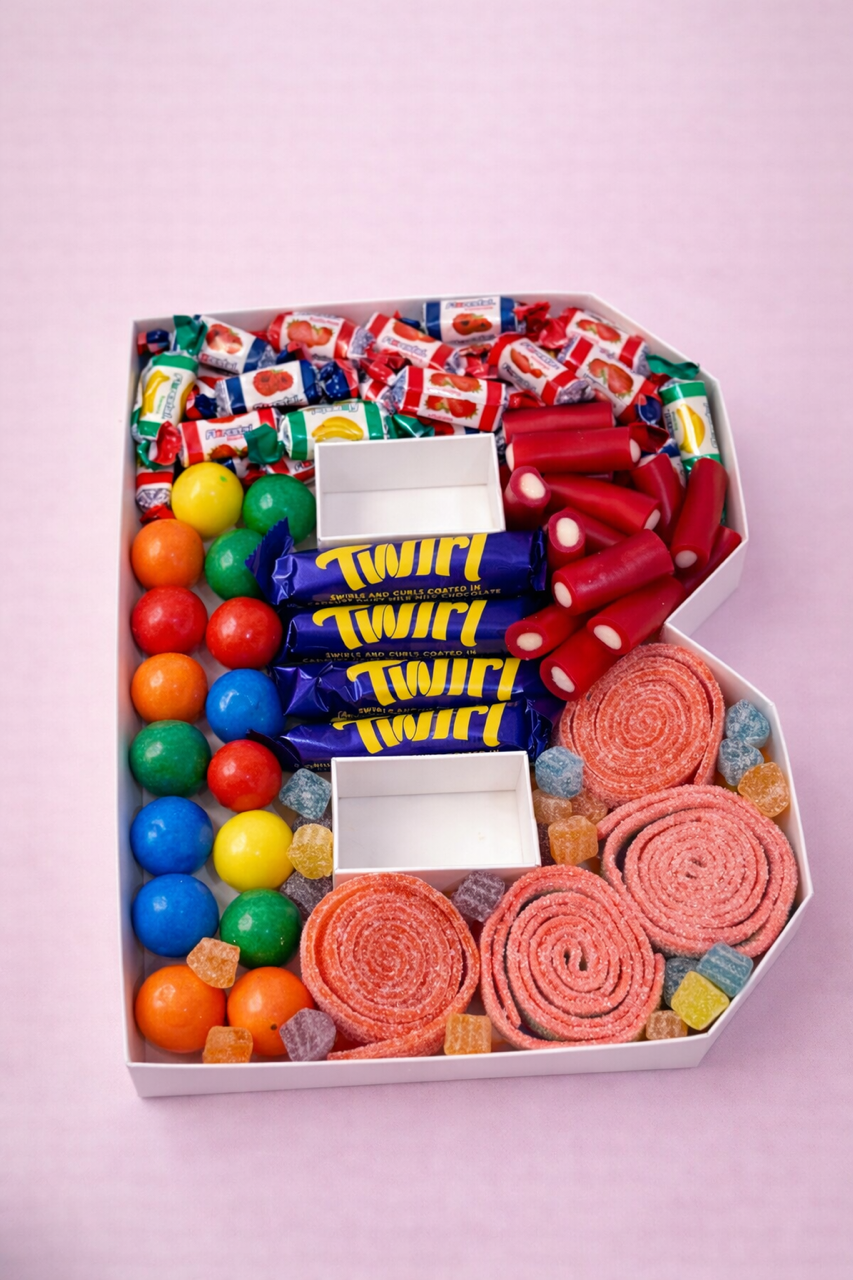 Candy Initial Gift Box