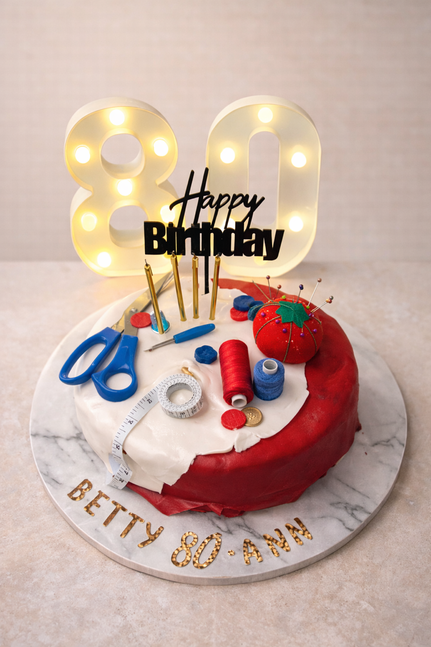 Luxe birthday cakes made to order