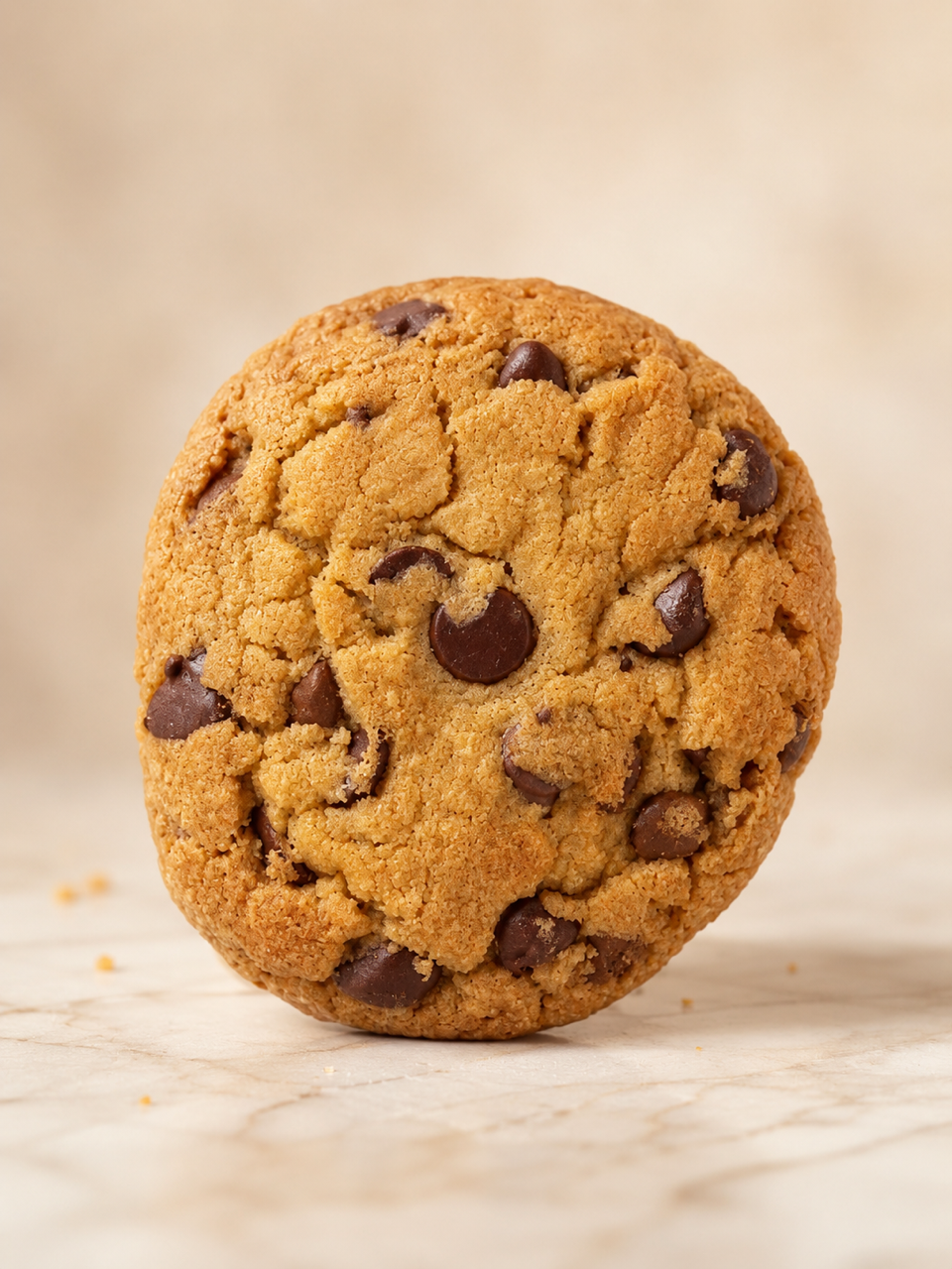 Freshly baked New York-style cookies with a crisp golden edge, a soft chewy centre & plenty of chocolate chips!.
